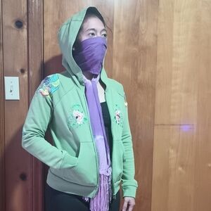 Exist Green Cotton Blend Garment